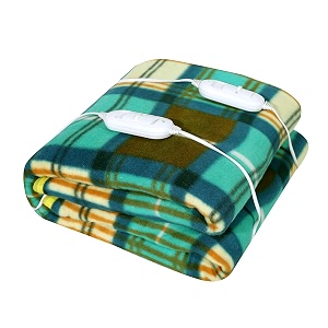 electric double bed blanket 60x60 inch  heated bed sheet with 3 heat settings  dual safety amp overheat protection  electric under blanket for warm winter sleep 6 years warranty