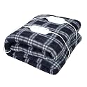 Electric Double Bed Blanket (60x60 Inch) | Heated Bed Sheet with 3 Heat Settings | Dual Safety &amp; Overheat Protection | Electric Under Blanket for Warm Winter Sleep, 6 Years Warranty