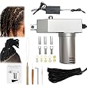 Electric Dreadlock Crochet Machine - Instant Portable Locs Maker with 6 Interchangeable Holes for Natural Hair & Synthetic Braiding - Easy to Use Dreadlock Tool