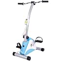 Electric Folding Exercise Bike, Pedal Exerciser for Elderly Upper & Lower Limbs Rehabilitation, Electric Manual Fitness Machine
