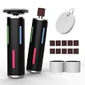 Electric Foot Filer-Electric Callus Remover for Feet,Professional Foot File Pedicure Tool with 80 Sandpaper Discs,High Speed Adjustable,Painless Dry Cracked Heel Care for Home Spa & Salon (Black)