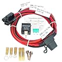 Electric Fuel Pump Relay Kit 40A Waterproof Heavy Duty Universal Fit 12V
