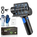 Electric Grill Brush with Dual Safety Lock. Ideal Gift for Men Dad Husband