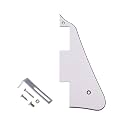 Electric Guitar Pickguard for Gibson Les Paul, White 3Ply