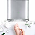 Electric Hand Dryer for Toilet,Hand Dryer 10 Seconds to Dry, High Speed Energy Saving Electric Hand Dryer Automatic, Commercial Hand Dryer for Kitchen, Bathroom and Toilet Silver