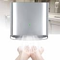 Electric Hand Dryers with Air Filter, Hand Dryer for Toilets Electric Commercial Automatic Induction Hand Dryer,for Household, Kitchen, Bathroom,245x155x250mm Silver