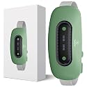Electric Heating Pad,Portable Cordless Menstrual Heating Pad with 4 Heat Levels and 4 Massage Modes, Fast Large Heating Belly Wrap Belt(Light Green)