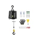 Electric Hoists 1100 Lbs Electric Hoist Winch 1500W Portable Power Winch Crane with Wireless Remote Control for Warehouse Lifting Lifting Tool,