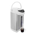 Electric Hot Water Pot Urn, Water Boiler &amp; Warmer 4 Liter, 3 Water Dispensing Modes, 750W Hot Water Kettle Instant Heating, 304 Stainless Steel Instant Heating Water Pot for Home, Offices (Grey)
