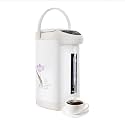 Electric Hot Water Pot Urn, Water Boiler &amp; Warmer 4 Liter, 3 Water Dispensing Modes, 750W Hot Water Kettle Instant Heating, 304 Stainless Steel Instant Heating Water Pot for Home, Offices (White)