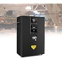 Electric Instant Hot Water Dispenser, Commercial Hot Water Dispenser Step-Heating Boiling Water Machine Wall-Mounted Tea Coffee Kettle Combination Water Boilers for Home Office,Black-50L/H