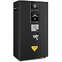 Electric Instant Hot Water Dispenser, Commercial Hot Water Dispenser Step-Heating Boiling Water Machine Wall-Mounted Tea Coffee Kettle Combination Water Boilers for Home Office,Black-50L/H