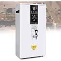 Electric Instant Hot Water Dispenser, Commercial Hot Water Dispenser Step-Heating Boiling Water Machine Wall-Mounted Tea Coffee Kettle Combination Water Boilers for Home Office,Black-50L/H