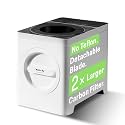 Electric Kitchen Composter with Detachable Blade | 100 oz Countertop Food Waste Recycler | Indoor Compost Bin with 2X Carbon Filter Odor Control, 40 dB Quiet