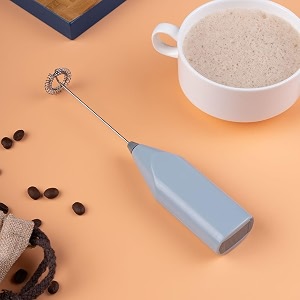 frothblast electric milk frother with stand handheld whisk beater foam maker for mocktails coffee latte matcha foamer cappuccino lemonadebatteries are not included black