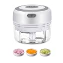 Electric Mini Garlic Chopper, 100ML Food Chopper Garlic Mincer USB