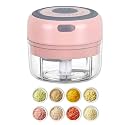 Electric Mini Garlic Mincer, 100ML USB Vegetable Onion Chopper