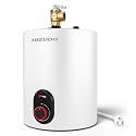 Electric Mini Tank Water Heater - MIZUDO 1.5 Gallon Under Sink Small Hot Water - 120V Point of Use Water Heater - Easy to Install - Floor Mounted, CSA Listed