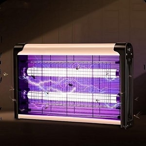 electric mosquito killer lamp insect fly killer machine for home kitchen kids bedroom eco-friendly indoor outdoor restaurants office bedroom led old boys amp girls  speech dffd grey