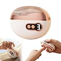Electric Nail Clippers, 2026 Upgrade Rechargeable Automatic Electric Nail Trimmer, Three-Speed Adjustment Electric Toe Nail Clippers Nail Cutter with Light & Clip Storage for Seniors Adults (White)