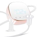 Electric Nipple Inverted Corrector Sunken Short Nipples Sucker Correction Puller Breastfeeding Pump LED Touch Screen Rechargeable Portable for Women&amp;Men - Pink