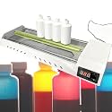 Electric Paint Shaker Machine, DTF Paint Shaker, Avoid Precipitation Rolling Machine, Vortex Mixer for DIY for Mixing Watercolor,Hold 6 Bottles of 1L Ink (B)