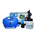 Electric Paint Spray Gun, 650W Portable Airless Sprayer Machine with 800ml Tank, 3 Nozzle Tips for Walls, Furniture & DIY Home Painting Projects (7-Piece Kit, Blue)