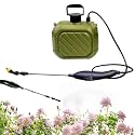Electric Pump Sprayer - Rechargeable Backpack Sprayer 5L,Electric Fertilizer Outdoor Gardening Mister for Greenhouse Agriculture Irrigation Landscaping Backyard Vineyard