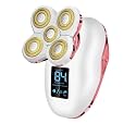 Electric Razors for Women Legs 5D:Magnetic Shaver Heads Waterproof Rechargeable Shaver Multi-Use for Hair Removal on Legs Bikini Body-Rad