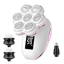Electric Razors for Women Legs：7D Magnetic Detachable Head Flawless Razor-IPX7 Waterproof Wet Dry Cordless Trimmer-USB Rechargeable Travel Kit(P14)