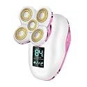 Electric Razors for Women- Waterproof & Travel Lock for 5D Rotary Shaver