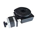 Electric Rotating Machine PX110-100 Optical Rotating Platform Motorized Rotation Stage 100MM Bearing Scale for PX110-100(Ratio 180 of 1)