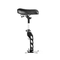 Electric Scooter Seat Saddle for ZU06, Height Adjustable and Detachable Seat with Shock Absorbting, MAX Seat Saddle Easy to Install Soft and Comfortable Seat