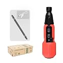 Electric Screwdriver Adjustable Speed Drill 3.6V USB Rechargeable Removable Replaceable Power Tool with LED Light
