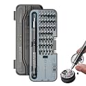 Electric Screwdriver Kit - 46-in-1 Precision Cordless USB Rechargeable Tool, Cordless Screwdriver Set For Daily Repairs Cars Trucks Vehicles Devices Computers Phones Homes Offices RVs