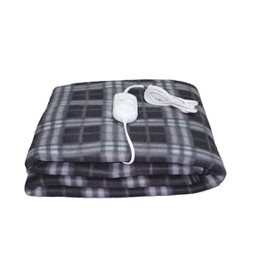 electric single bed blanket 30x60 inch  heated bed sheet with 3 heat settings  6 years remote warranty  dual safety amp overheat protection  electric under blanket for warm winter sleep