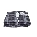 Electric Single Bed Blanket (30x60 Inch) | Heated Bed Sheet with 3 Heat Settings | 6 Years Remote Warranty | Dual Safety &amp; Overheat Protection | Electric Under Blanket for Warm Winter Sleep
