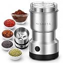 Electric Spice Grinder & Coffee Grinder | Stainless Steel Dry Fruit, Spice, Coffee & Seed Grinder with Grinding Cup