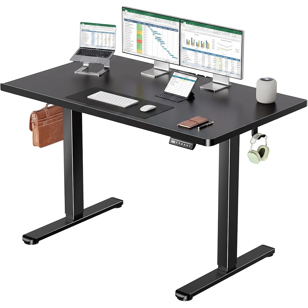 Historical Of Computer Electric Standing Desk Adjustable Height, 48 x 30 inch Standing Desk ...