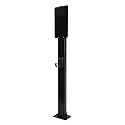 Electric Vehicle Charger Stand, Pedestal Mounted EV Charging Station， Outdoor Universal EV Charger Column for New Energy Vehicles，All Weather, Electric Vehicle Pile Durable Charging Stand