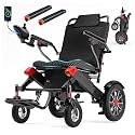 Electric Wheelchair for Adults, 20.3" Wide Seat, Red,912-24