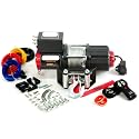 Electric Winch 4500lb Heavy Duty ATV Trailer High Strength Steel Electric Winch