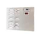Electric Wooden Switch Board (10 Switches,1 Sockets,1 Indicator,1 Regulator &amp; 1 MCB)