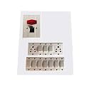 Electric Wooden Switch Board (10 Switches,2 Sockets,1 DP)