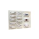 Electric Wooden Switch Board (7 Switches,2 Sockets,1 DP,1 Regulator,1 Indicator)