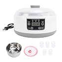 Electric Yogurt Maker Machine with 1.2L Capacity, Stainless Steel Liner, 5 Jars Included - Energy Saving, Intelligent Control Panel, Ideal for Homemade Yogurt and Natto