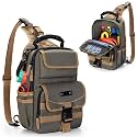 Electrician Tool Pouch Bag, Zippered HVAC Tool Organizer