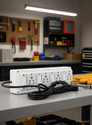 Electro Factory White Extension Board 8 Meter Wire With 4 Anchor Switch 4  Socket Extension Boards