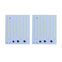 Electro Particle 70 SMD LED 50W Direct AC 220V Aluminum Base Light Board for Floodlight, High Brightness, Energy Saving (Pack of 2)