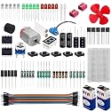 Electrobot Starter Kit (70 ITEMS) 20+ DIY Projects with Electronics Components Breadboard, LEDs, Resistors, Switches etc
